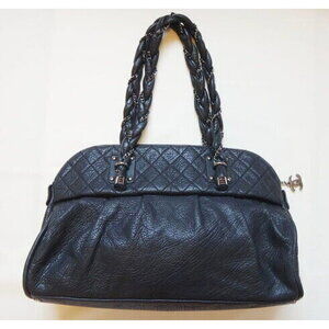 CHANEL Shoulder Bag Tote Surprisingly Overnight Trips Black
